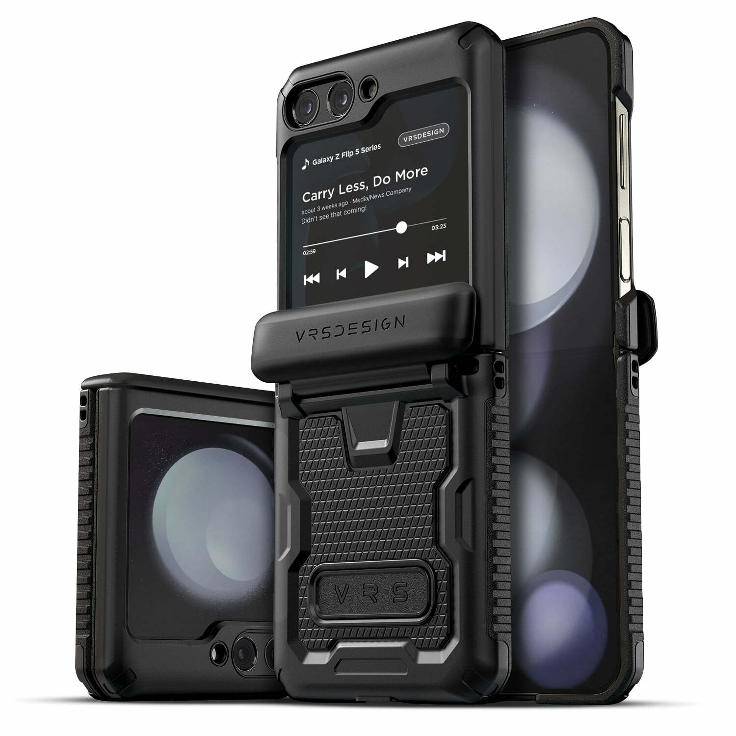 VRS Design - Terra Guard Active - Galaxy Z Flip 5 Case 高度防撞鉸鏈保護手機殼