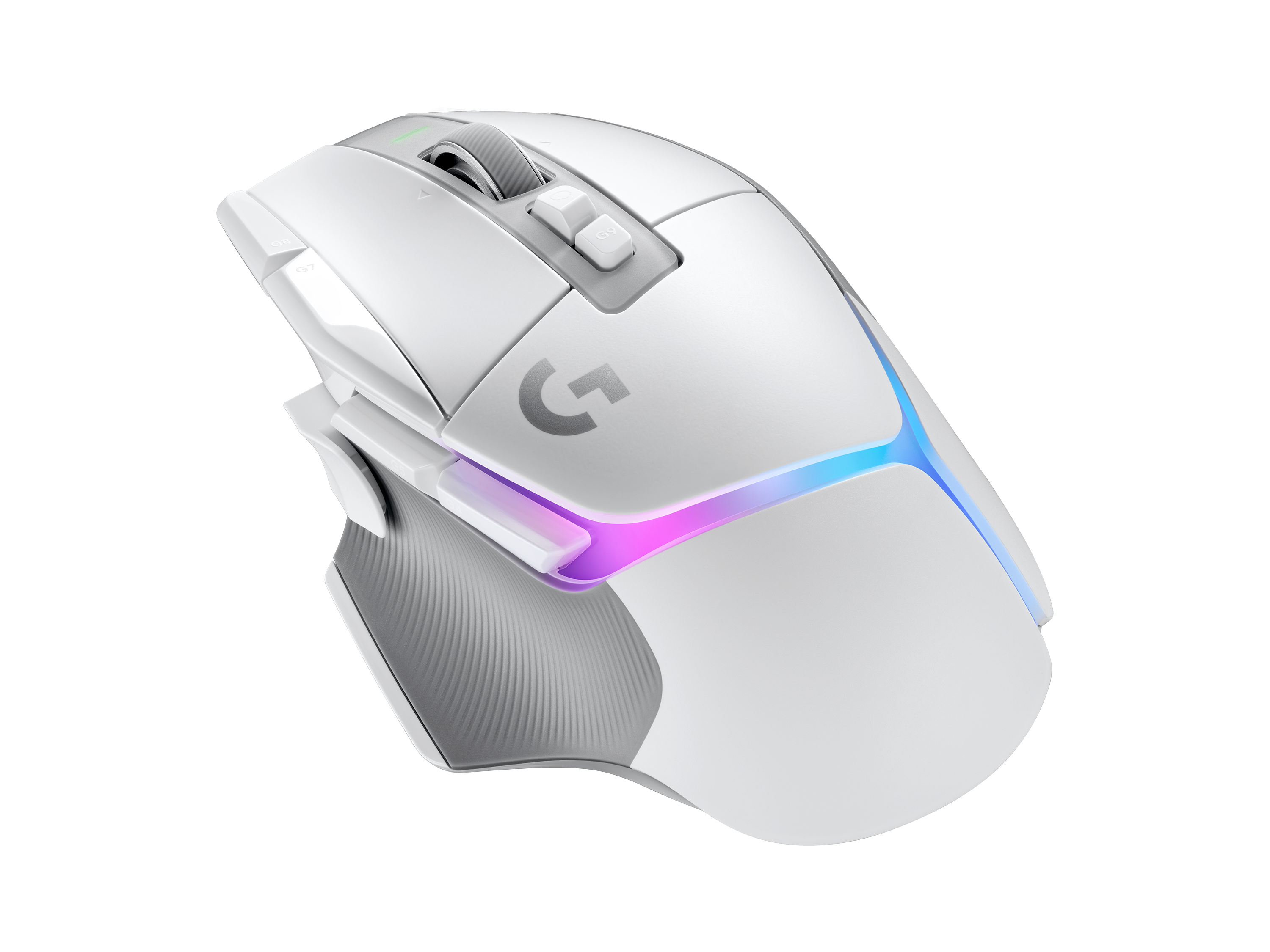 羅技G G502 X Plus 無線炫光高效能遊戲滑鼠(黑/白)