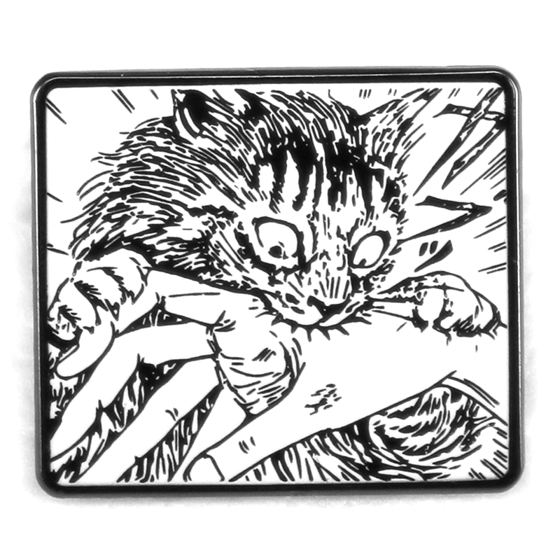 伊藤潤二 - 多款經典角色別針 3cm / 富江 / 漩渦 / 雙一 / 貓日記 / 魚