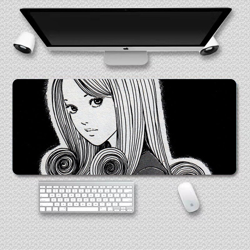 伊藤潤二 - 多款經典角色滑鼠墊 40x90 cm / 富江 / 漩渦 / 雙一 / 地獄星