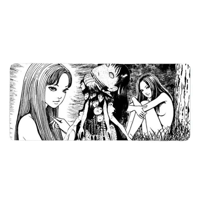 伊藤潤二 - 多款經典角色滑鼠墊 40x90 cm / 富江 / 漩渦 / 雙一 / 地獄星