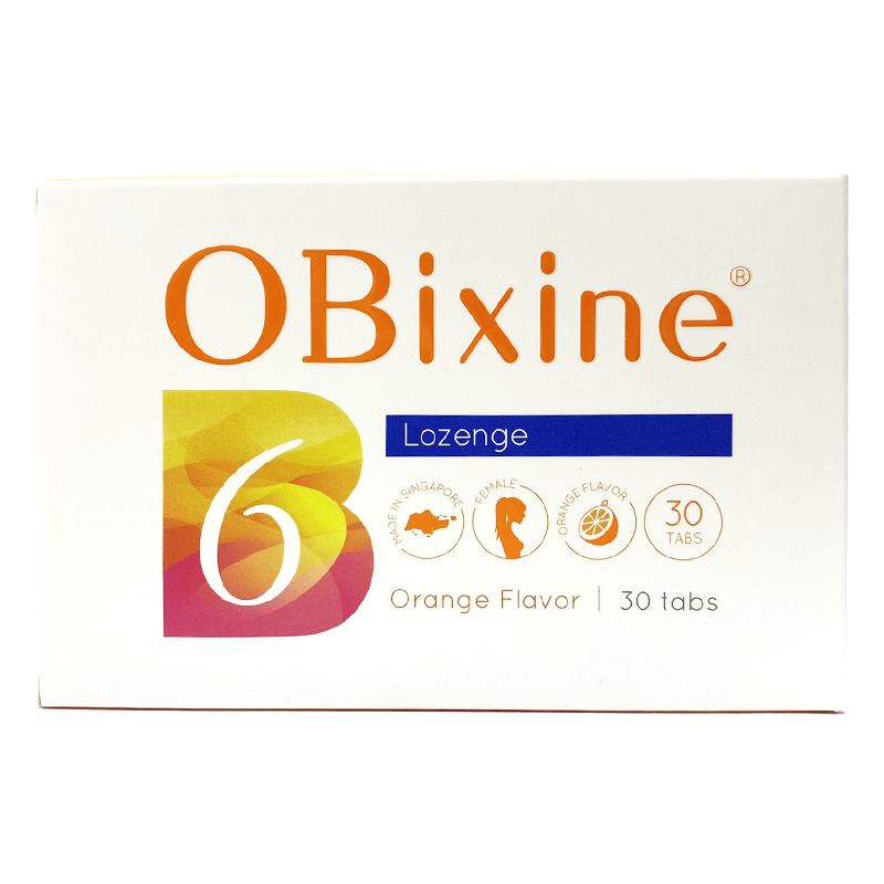 Obixine 悠貝欣 B6口含錠 30顆/盒 維生素B6
