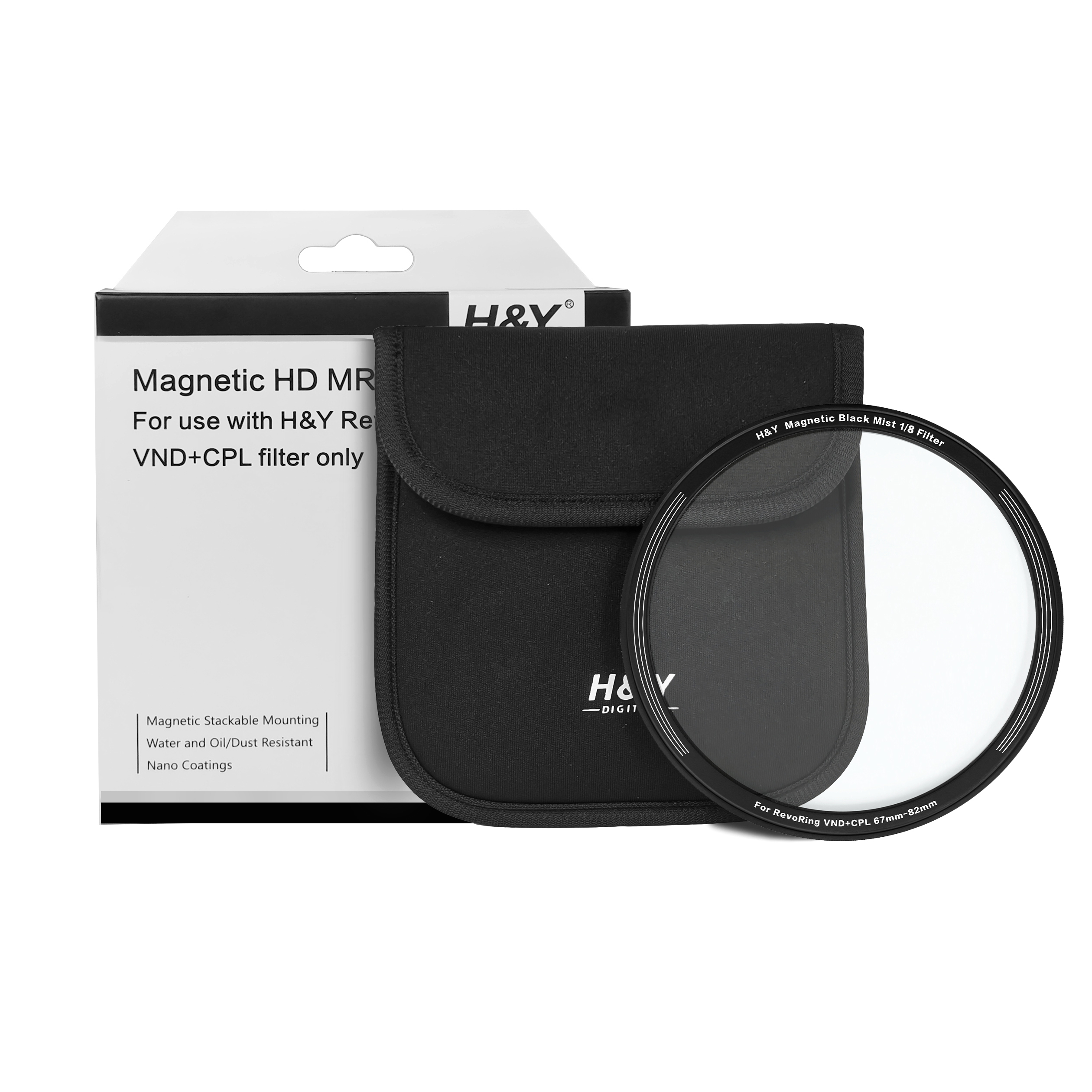 H&Y Magnetic Clip-on Black Mist