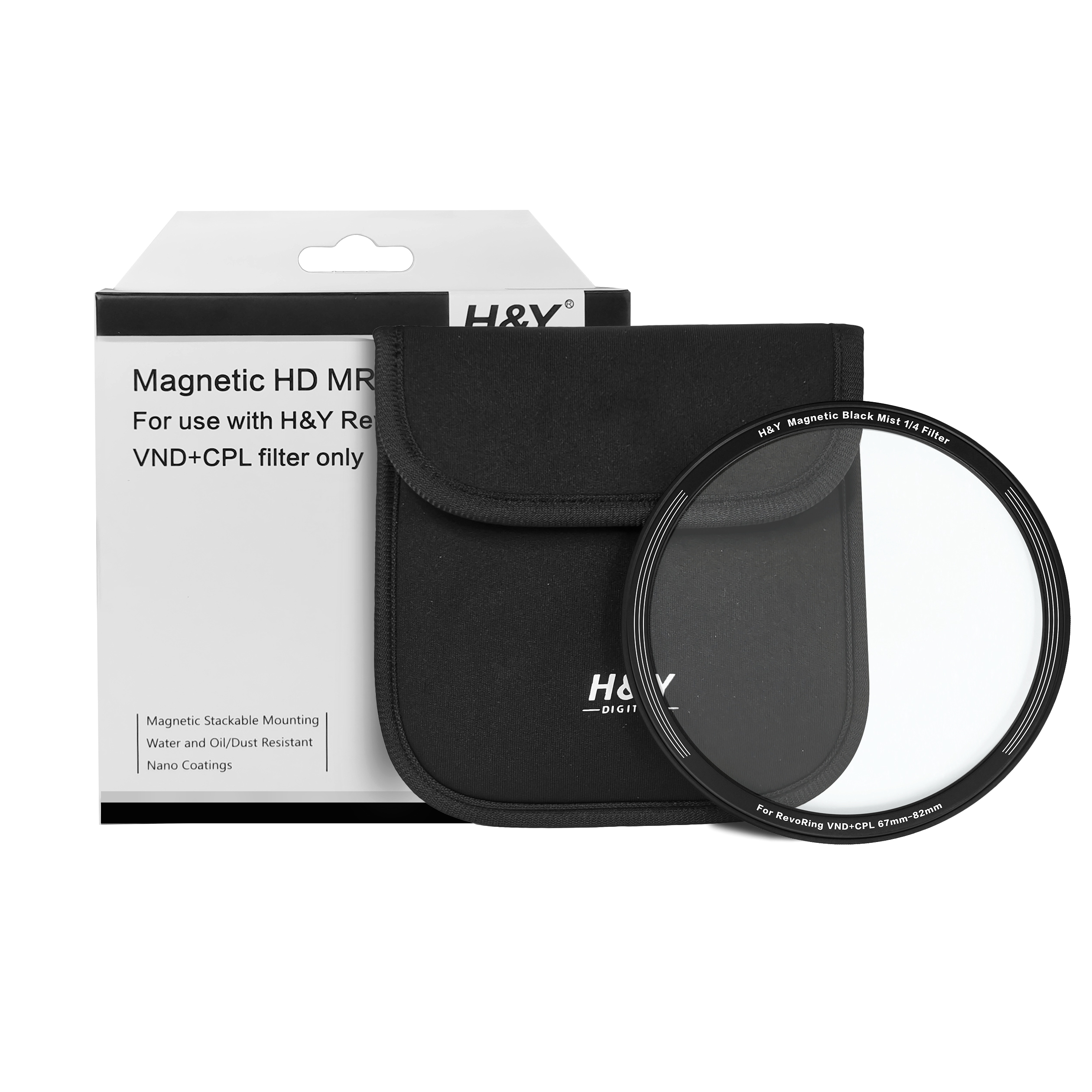 H&Y Magnetic Clip-on Black Mist