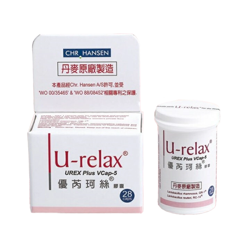優芮珂絲 益生菌膠囊 28顆/90顆 丹麥製造 U-Relax