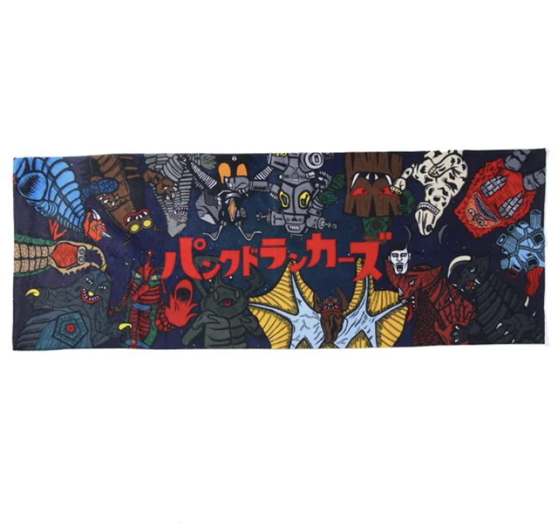 預訂2023/10月 PUNK DRUNKERS パンクドランカーズ [PDSx円谷プロ]ウルトラ怪獣大集合タオル 毛巾 ⚠️⚠️熱賣款‼️落單前請先PM查詢貨源