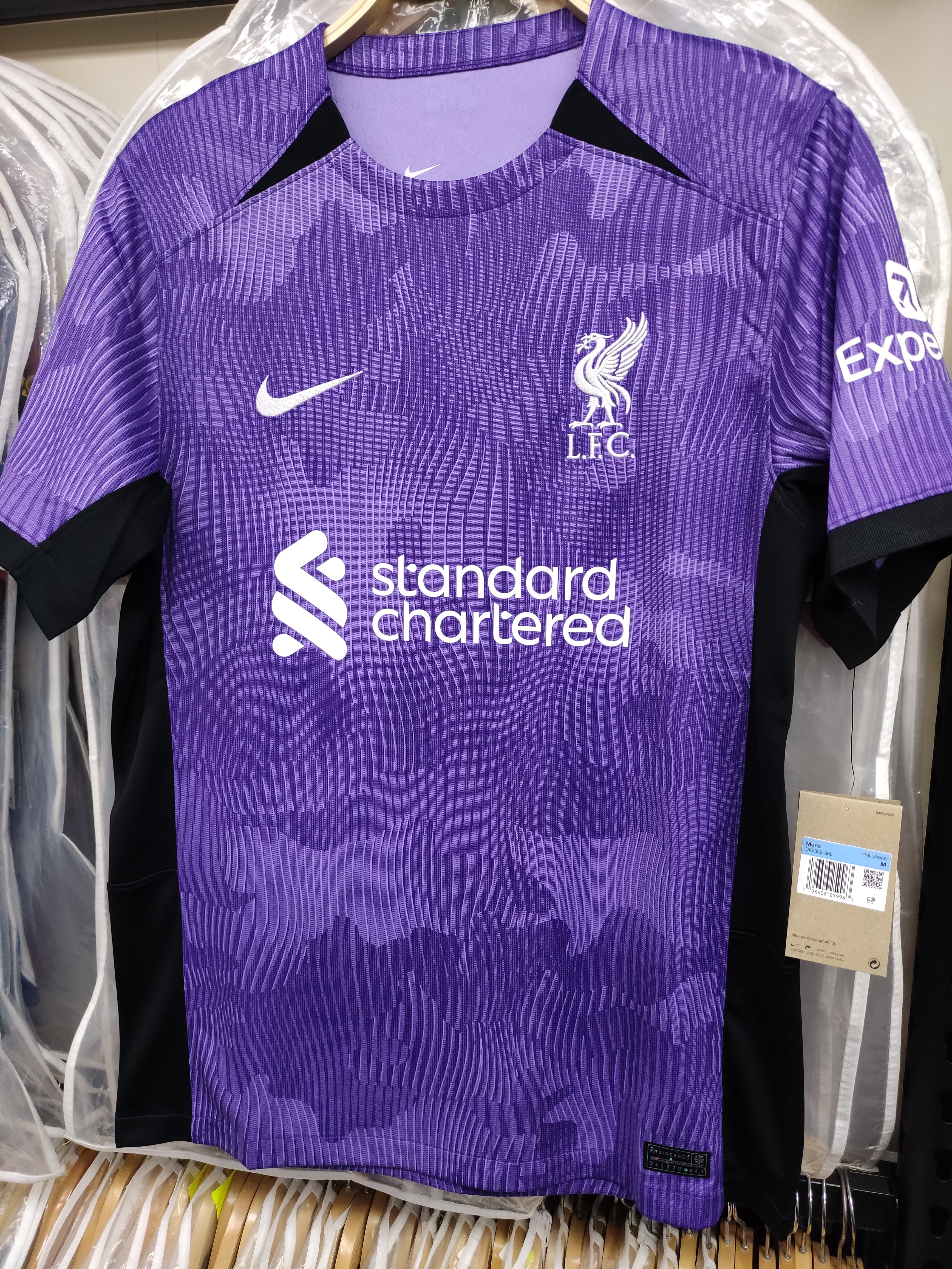 23-24利物浦二客球迷版球衣