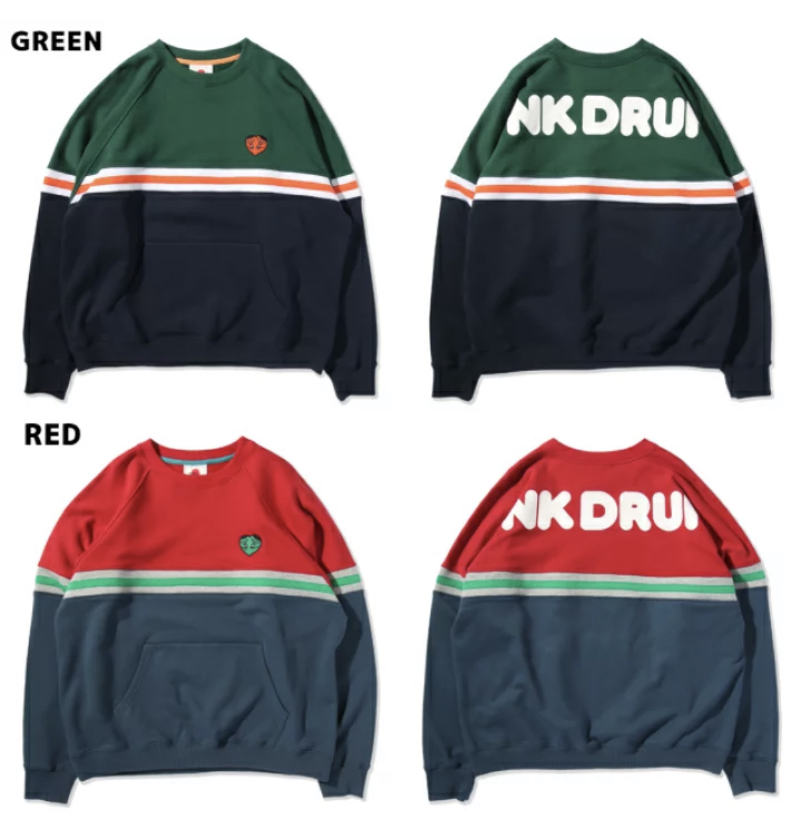 預訂2023/11月 PUNK DRUNKERS パンクドランカーズ PUNKDRUNKたっぷりトレーナー⚠️⚠️熱賣款‼️落單前請先PM查詢貨源