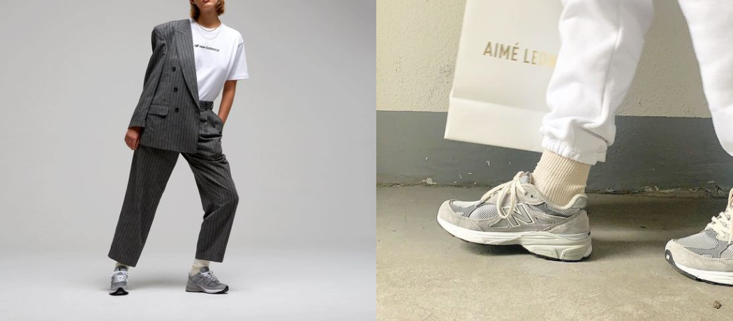 New Balance 的經典鞋款之一，990系列，自推出以來一直在時尚界保持著廣泛的影響力。這些鞋款融合了 New Balance 的創新科技和經典外觀，成為運動和時尚的典範。