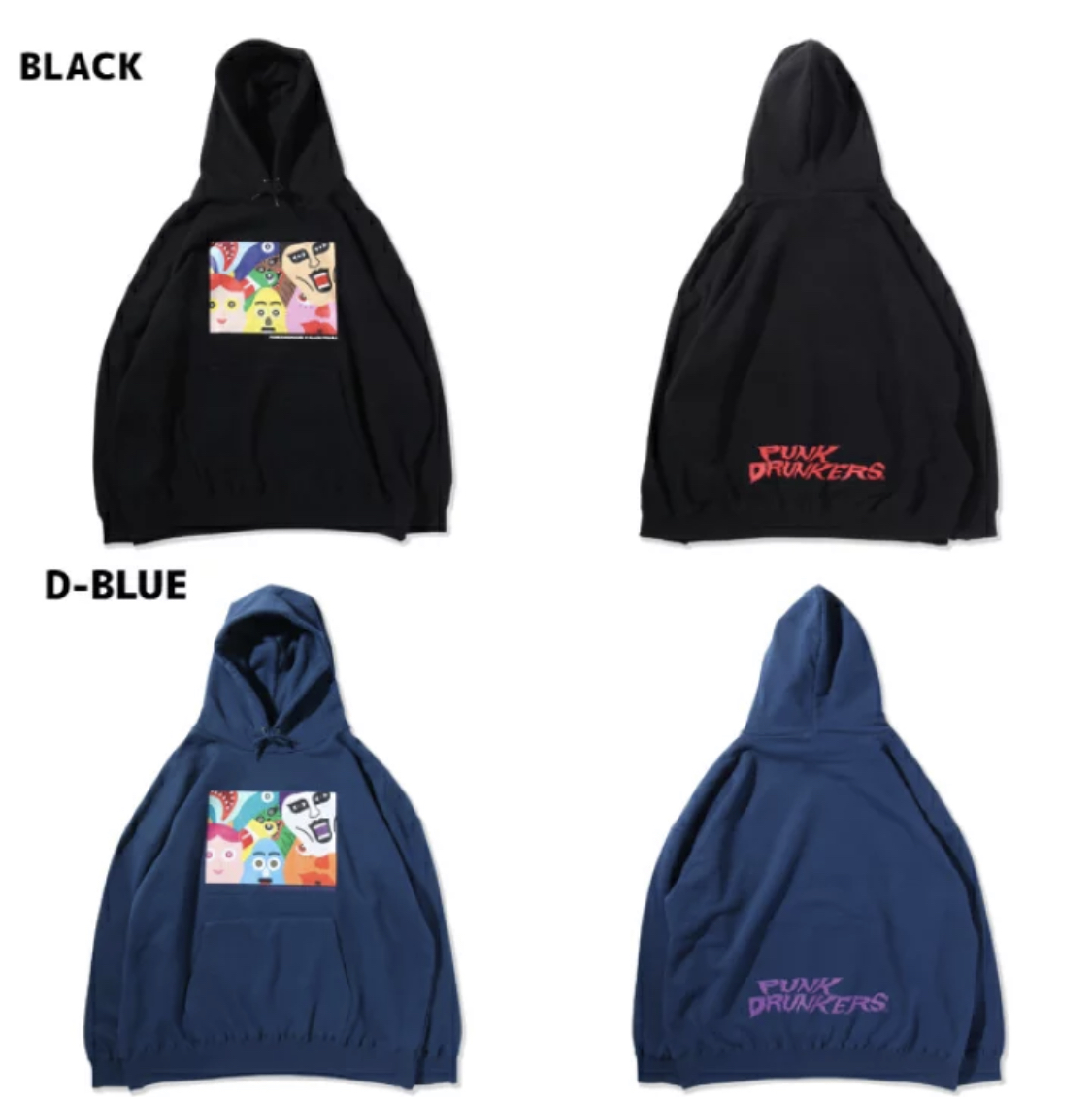 預訂2023/11月 PUNK DRUNKERS パンクドランカーズ [PDSxBLACK PEARLS]集合BIGパーカ⚠️⚠️熱賣款‼️落單前請先PM查詢貨源