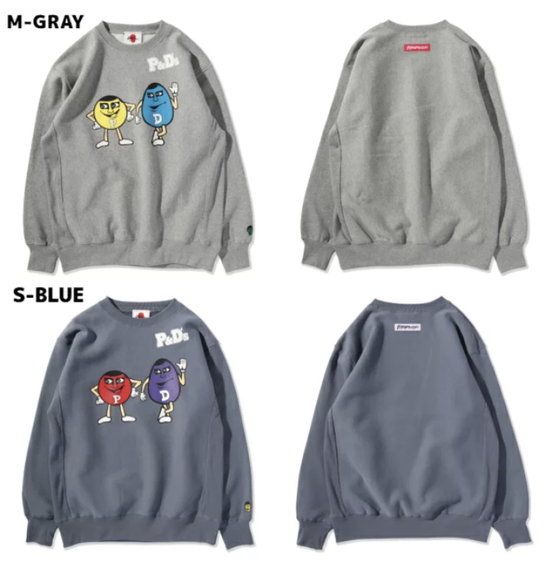 預訂2023/9月 PUNK DRUNKERS パンクドランカーズ P&D’sトレーナー⚠️⚠️熱賣款‼️落單前請先PM查詢貨源