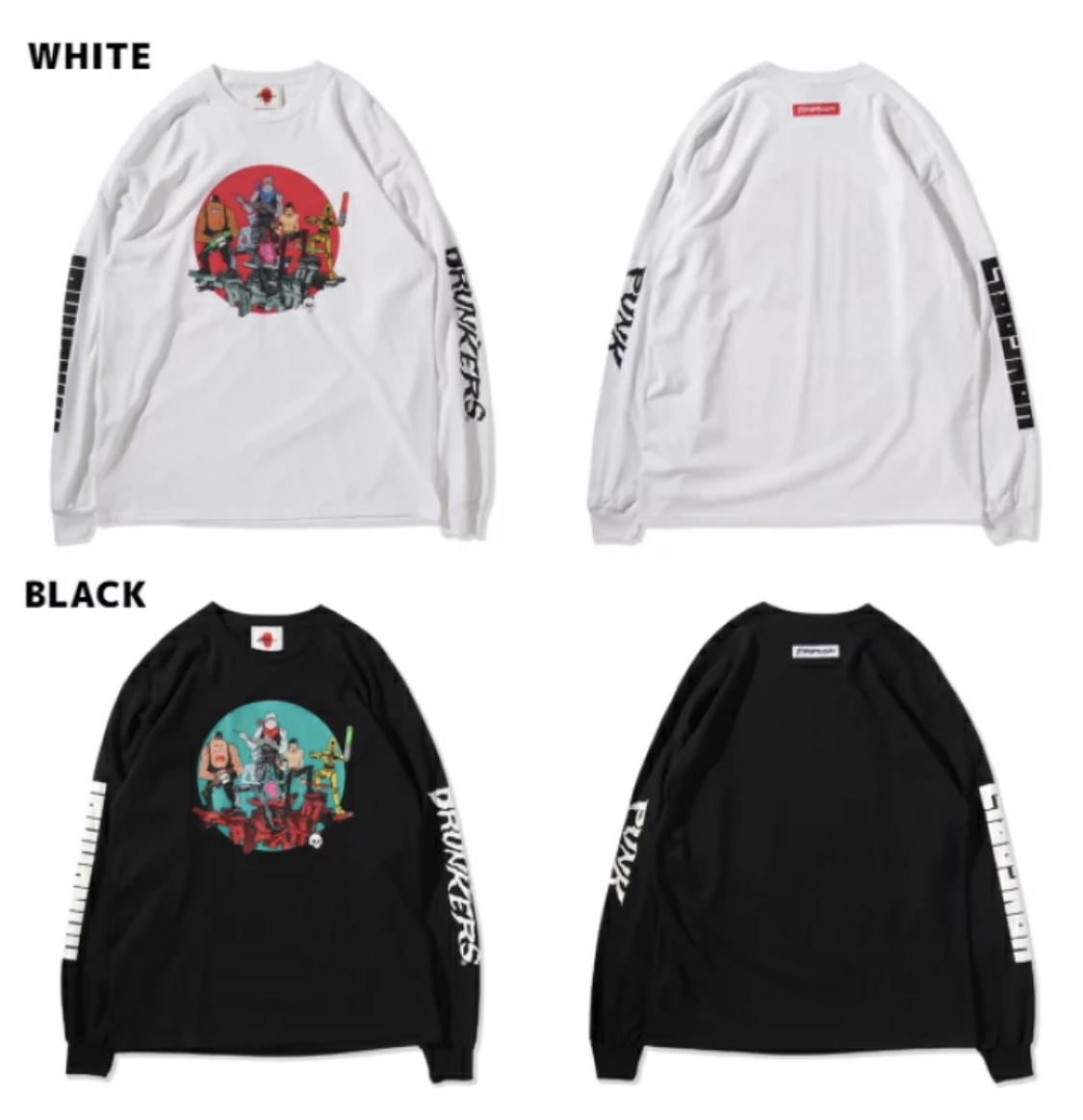 預訂2023/10月PUNK DRUNKERS パンクドランカーズ [PDSxH67]集合ロンTEE【23年10月】入荷予定⚠️⚠️熱賣款‼️落單前請先PM查詢貨源