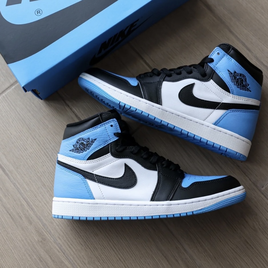 【現貨】Nike Air Jordan 1 High OG UNC Toe 高筒 喬丹 北卡藍