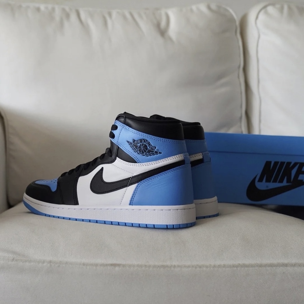 【現貨】Nike Air Jordan 1 High OG UNC Toe 高筒 喬丹 北卡藍