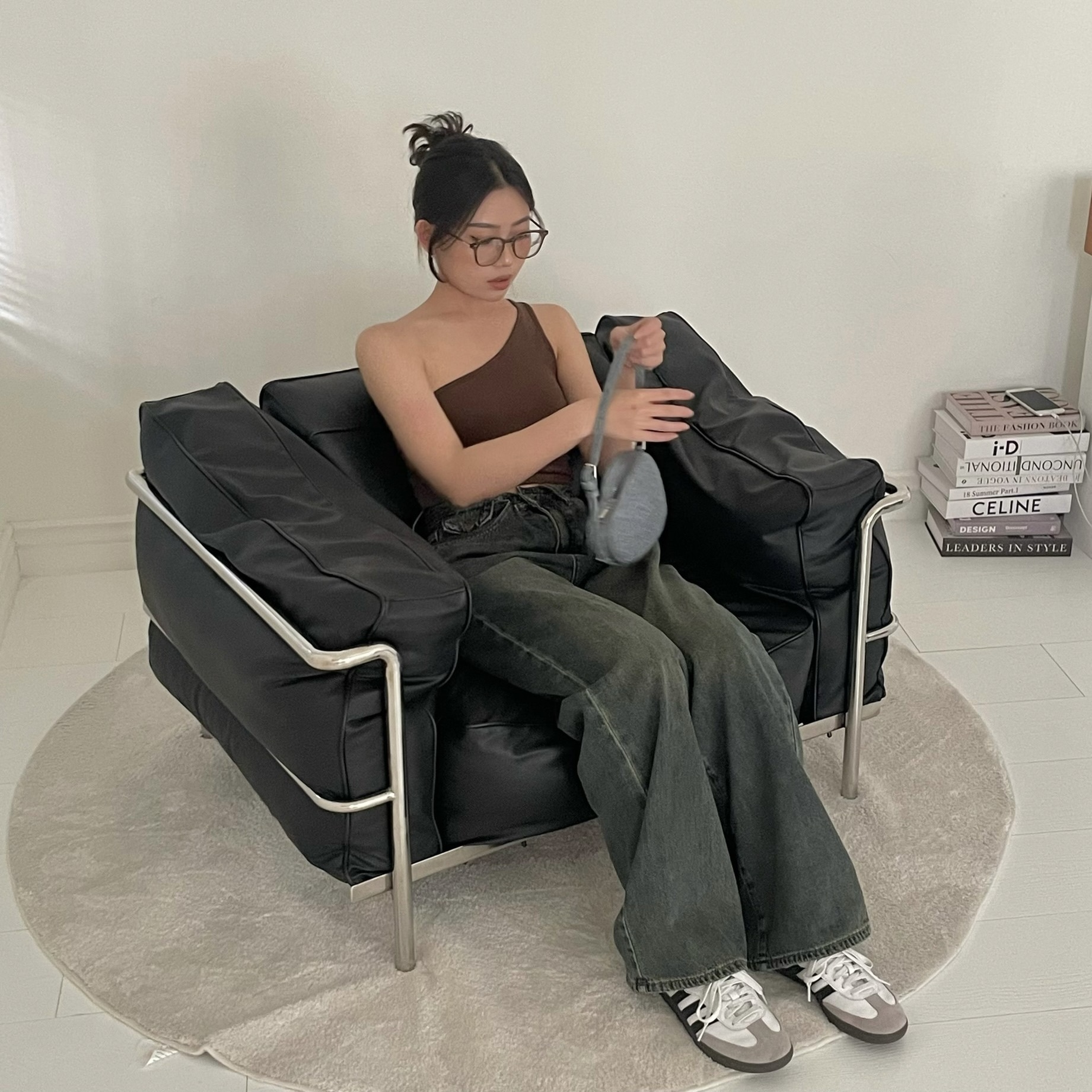 Korea 耐看不挑人 細框眼鏡