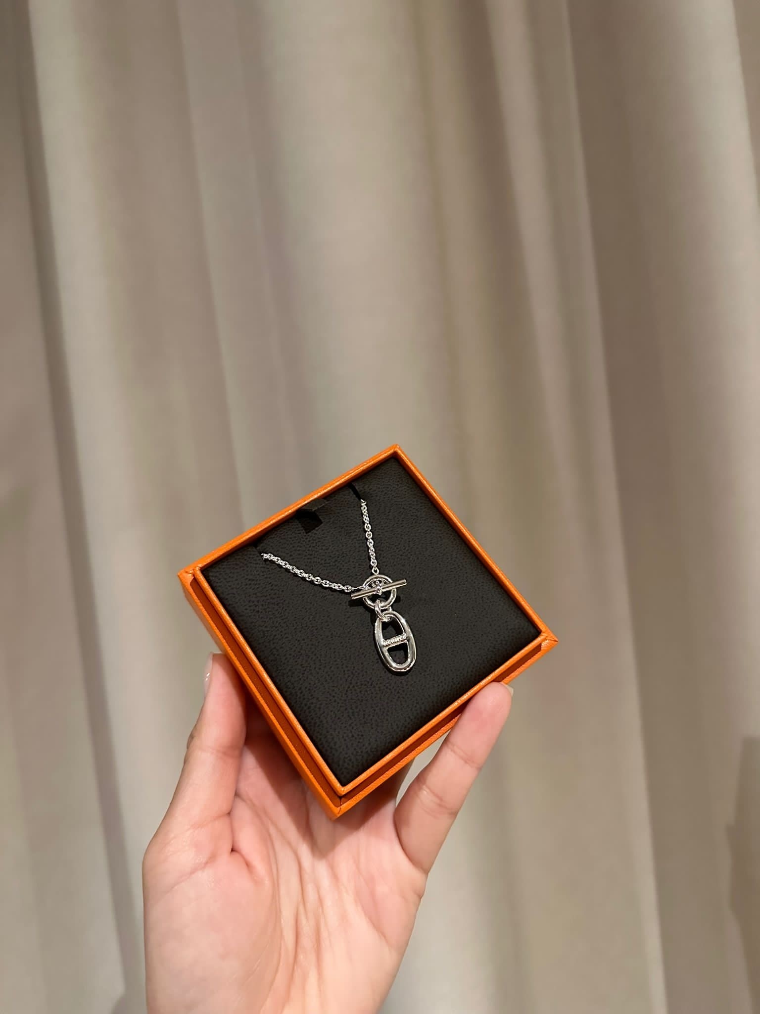 Hermes Chaine d'Ancre Necklace