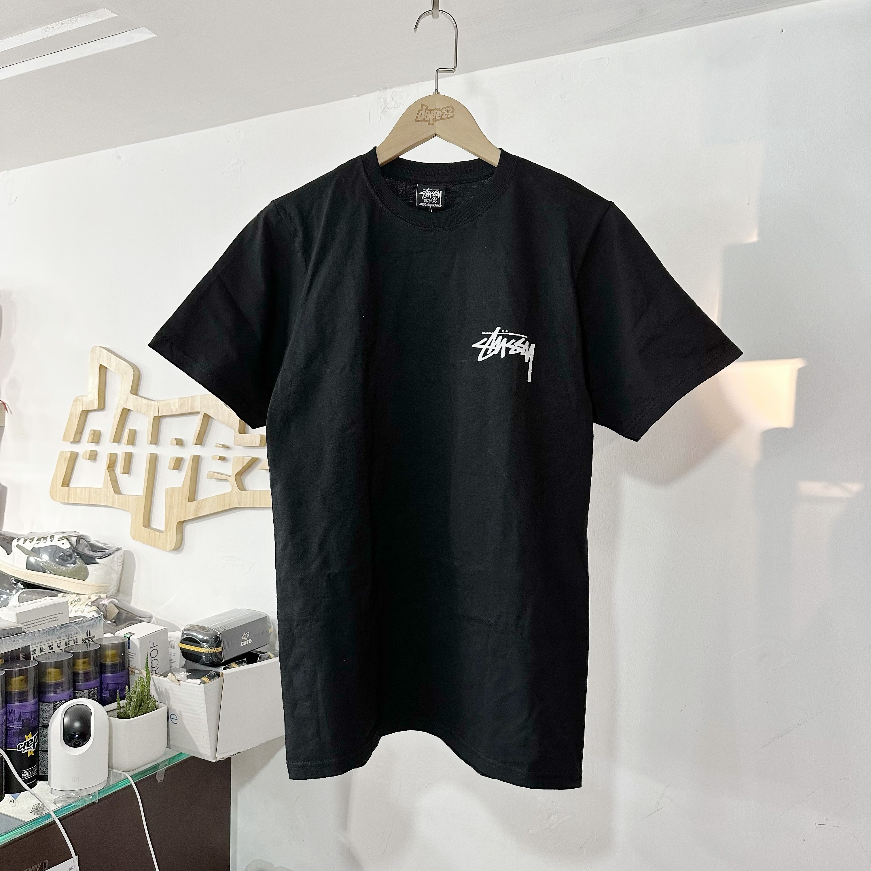 Stüssy SS23 Plush Tee 🎱 Black