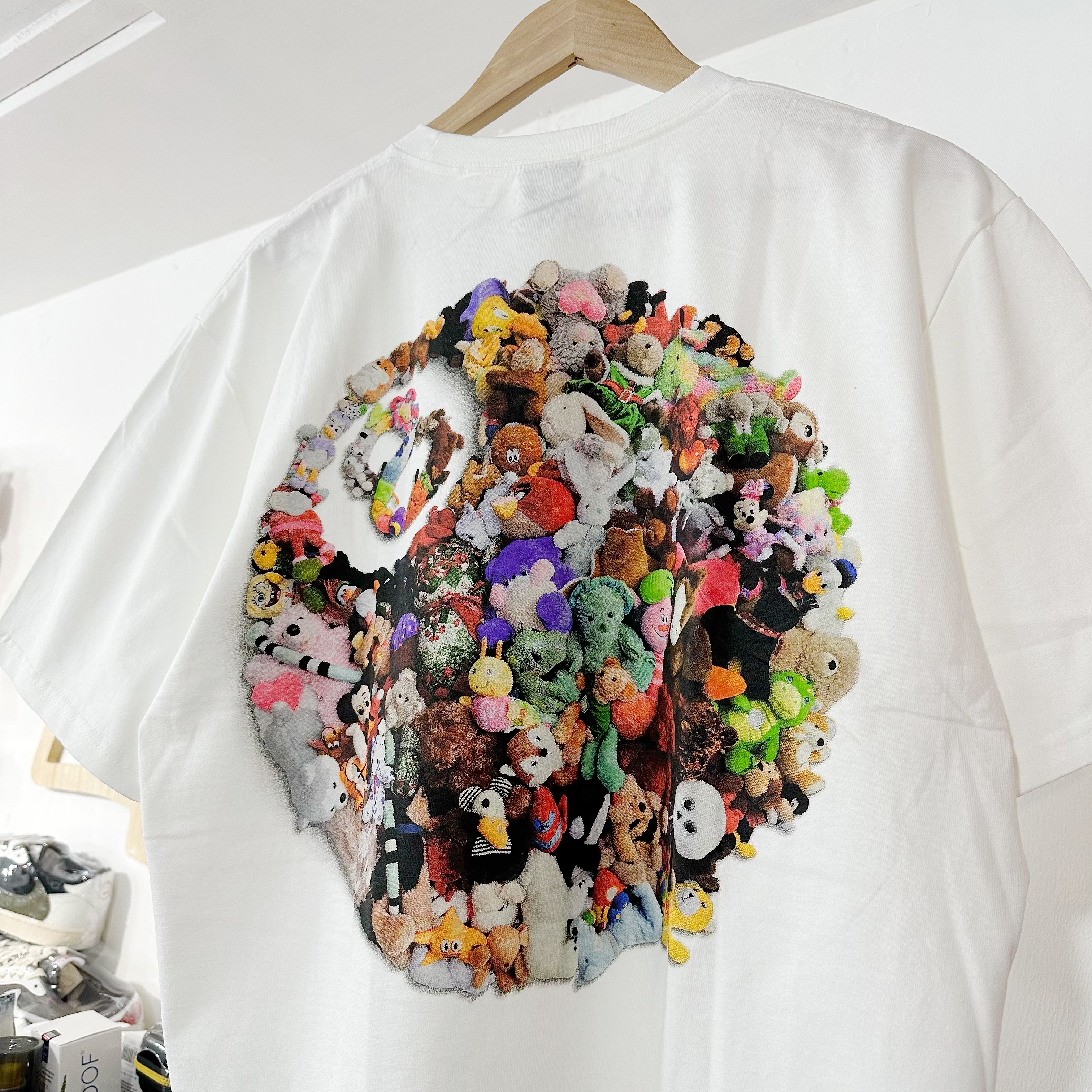 Stüssy SS23 Plush Tee 🎱 WHITE