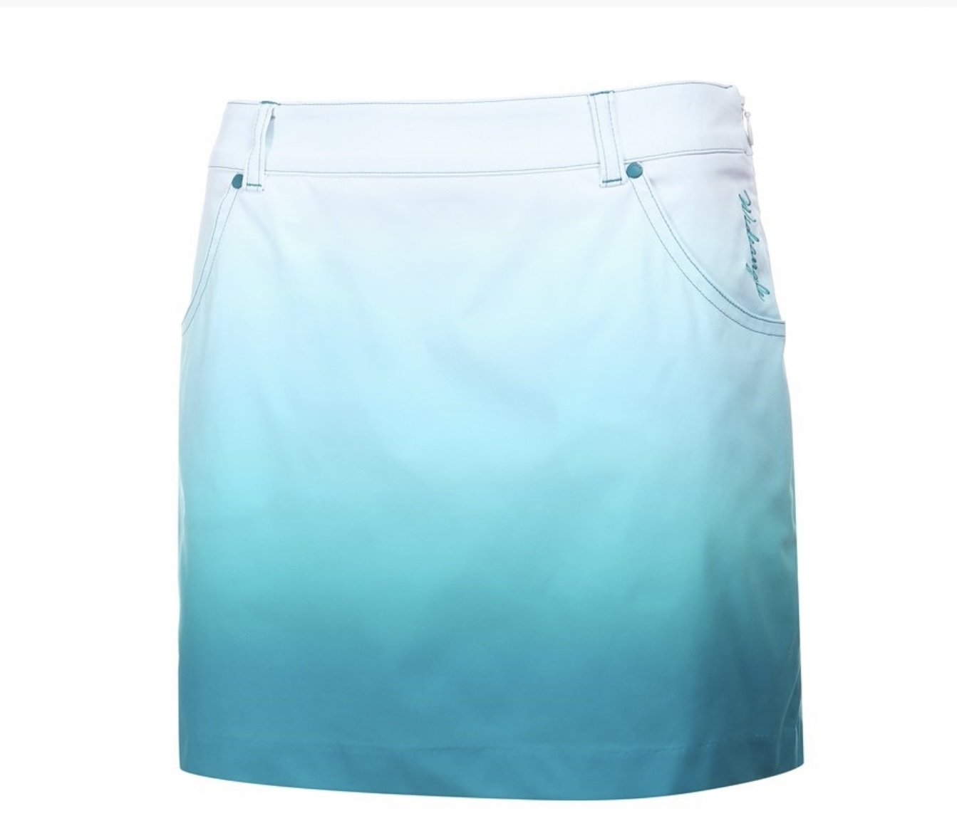 女款 8M 高爾夫球品牌 時尚漸層染色彈性窄裙褲