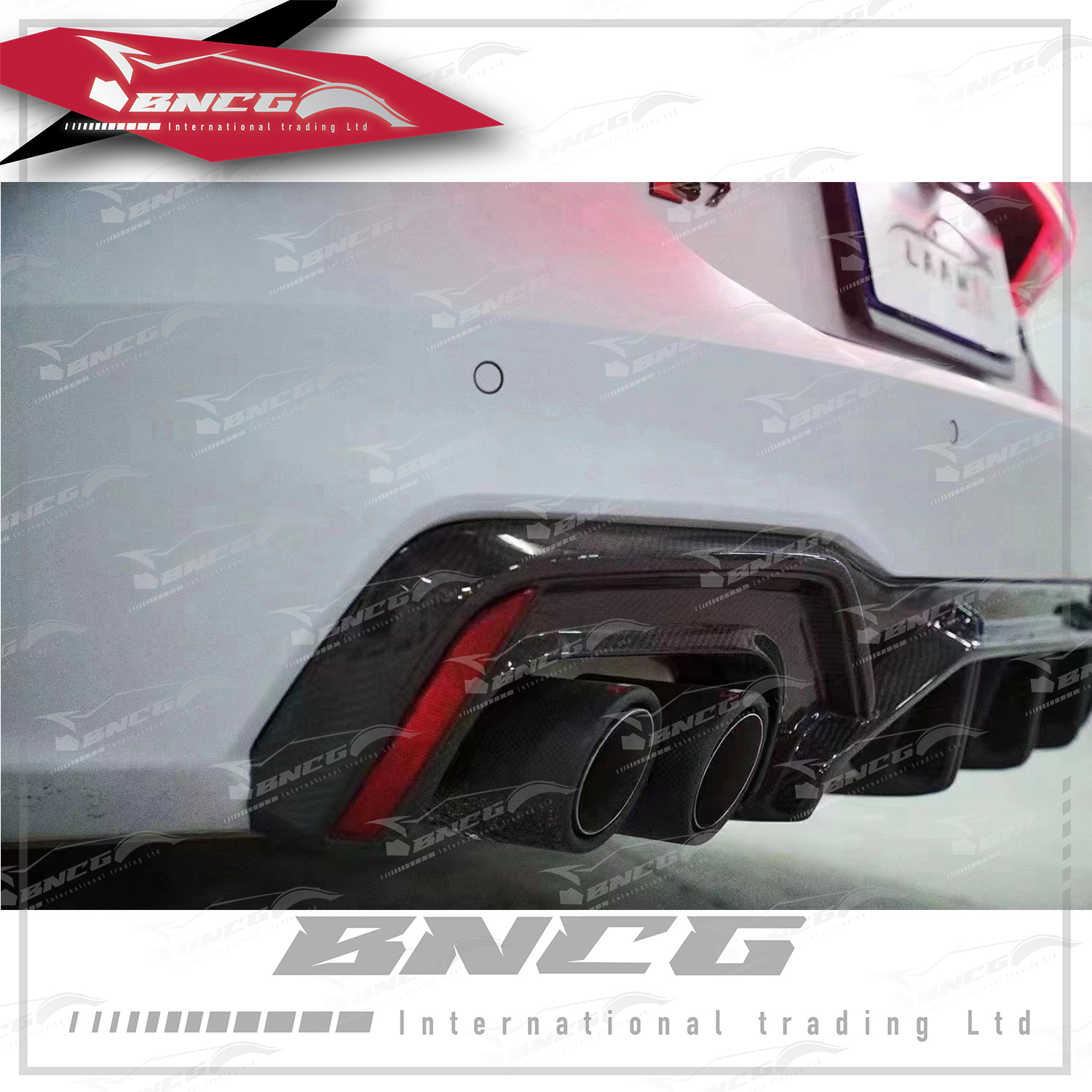 奧迪 Audi A7 S7 C8 19-20年式 改裝 乾碳纖維 外觀件 空力套件 ABT款 後導流 後下巴