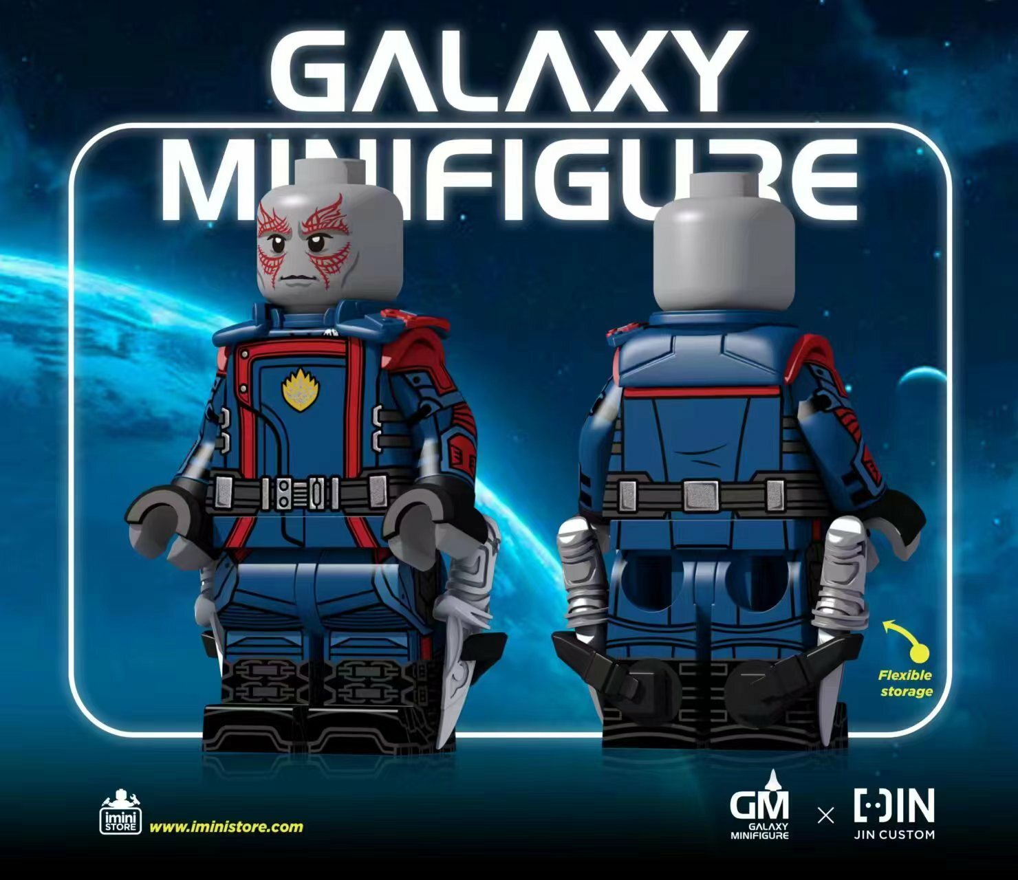 [JIN Custom] [In Stock] Guardians of the Galaxy - Drax the Destroyer [PADprinted]