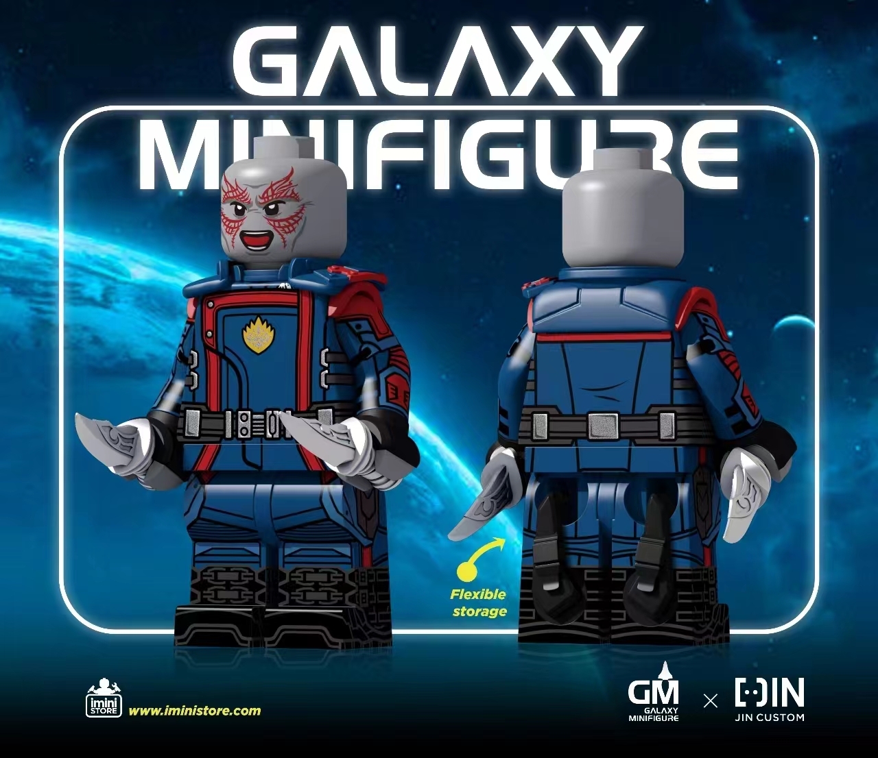 [JIN Custom] [In Stock] Guardians of the Galaxy - Drax the Destroyer [PADprinted]