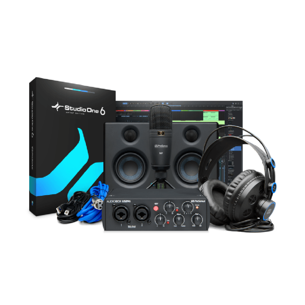 PreSonus PreSonus / AudioBox USB 96 Ultimate 2I/O 錄音介面套組 附喇叭 — 三峽錄音 / 音響｜YA! 玩音樂