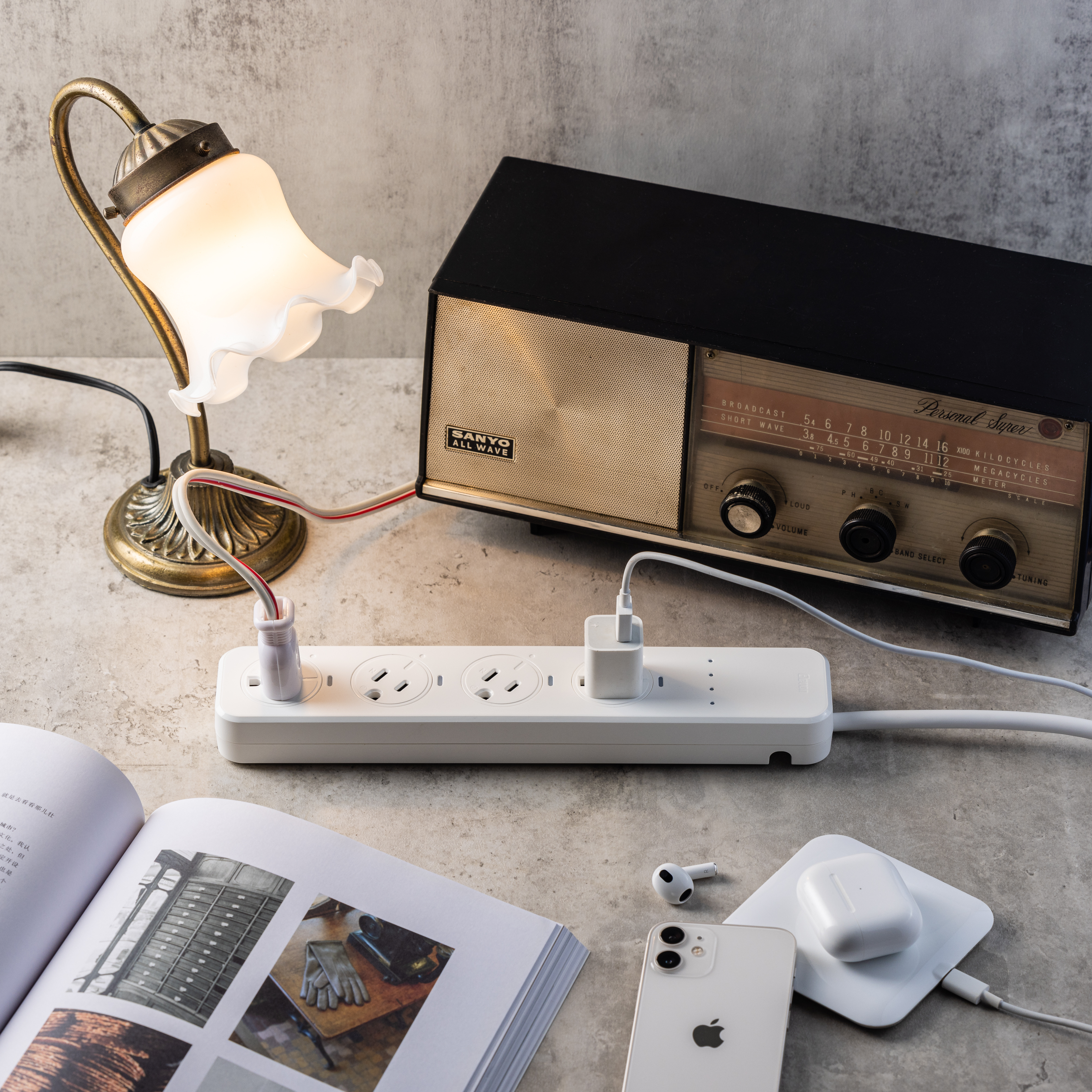 台灣 Elevon準好拔｜延長線二代_Power Guard 嗶嗶延長線-白/黑色