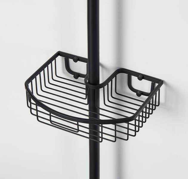 OVO京典衛浴 收納籃推薦型號 SP4008 爵士黑加裝型收納籃 *