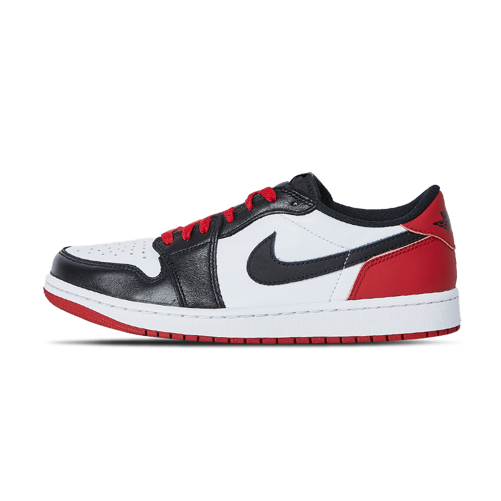 Nike Air Jordan 1 Low OG 男黑紅黑腳趾芝加哥喬丹休閒鞋CZ0790-106