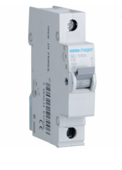 "HAGER" 單極菲士(MCB)