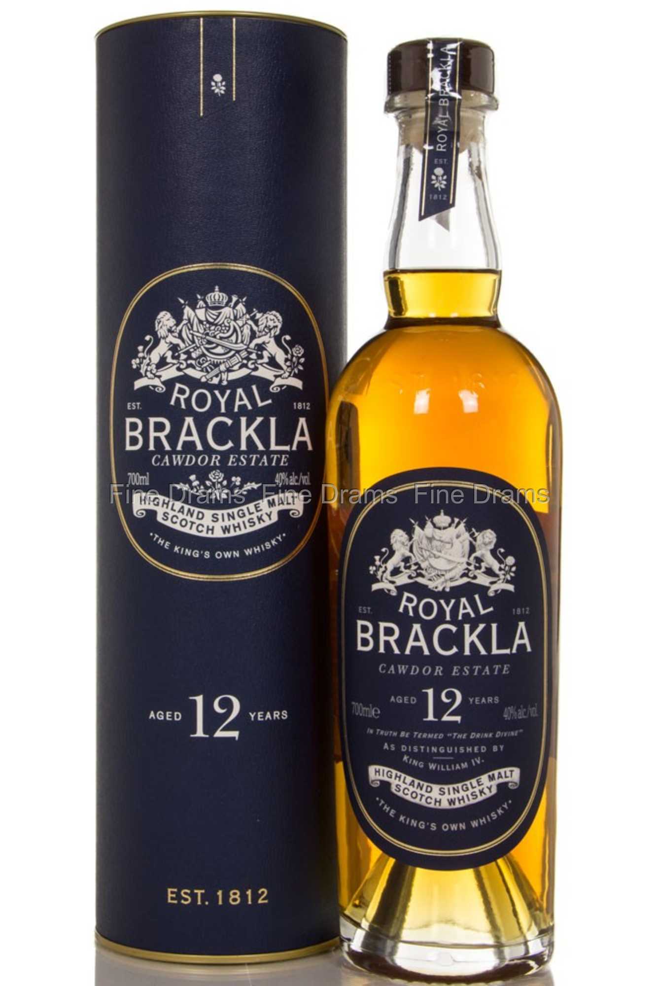 皇家布萊克拉Royal Brackla 12年單一麥芽威士忌 700ml