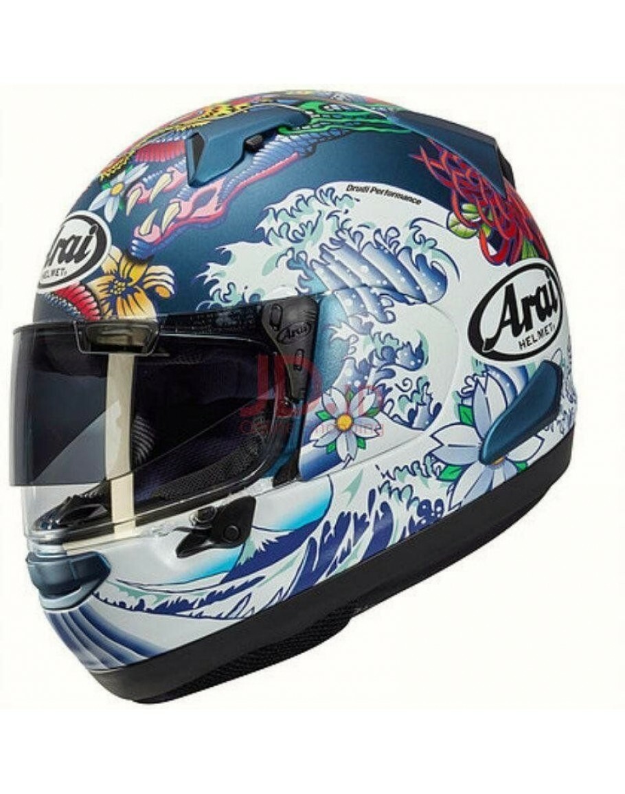 ARAI XD ORIENTAL FLAT BLUE