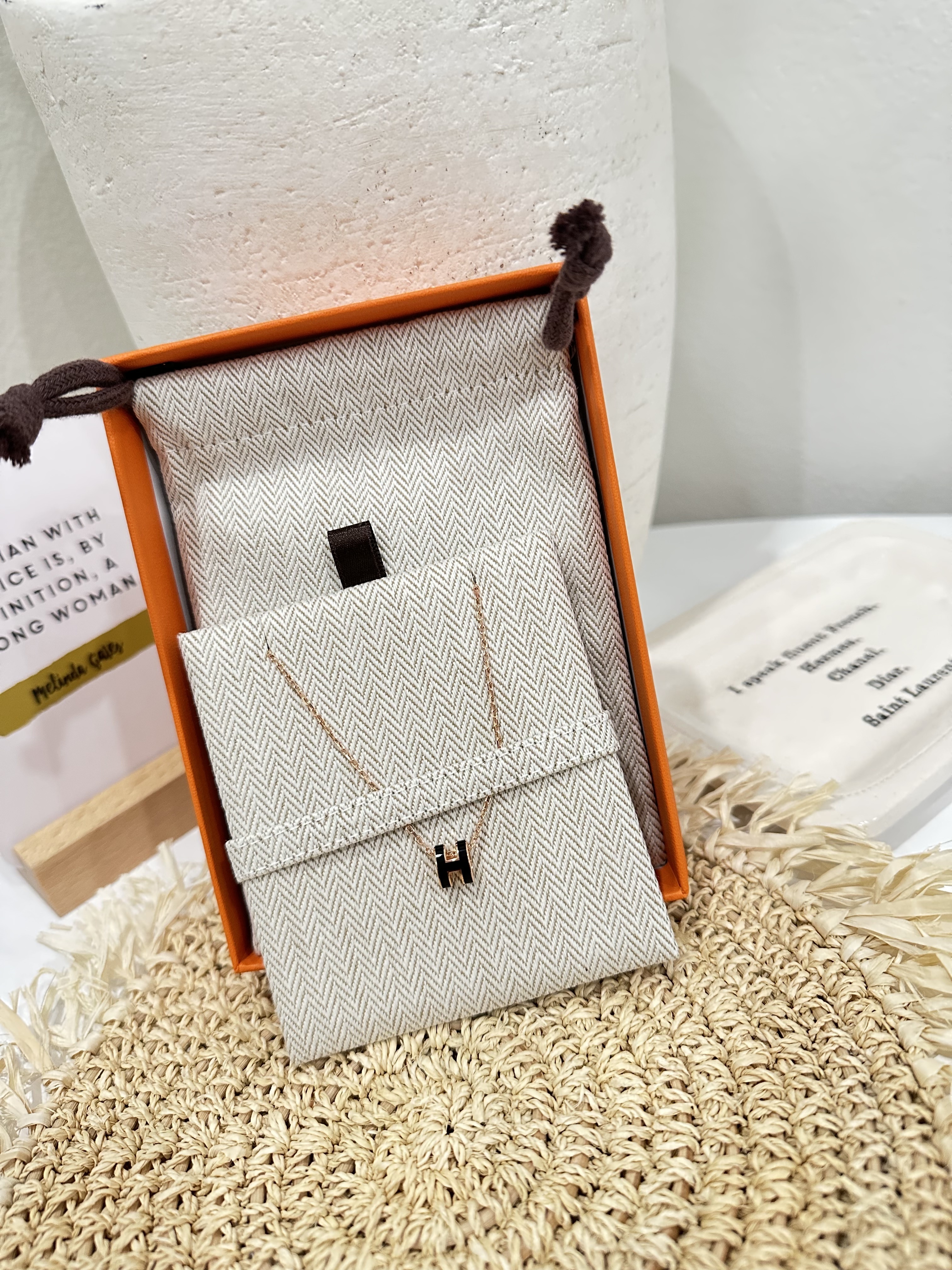 Hermes Mini Pop H pendant