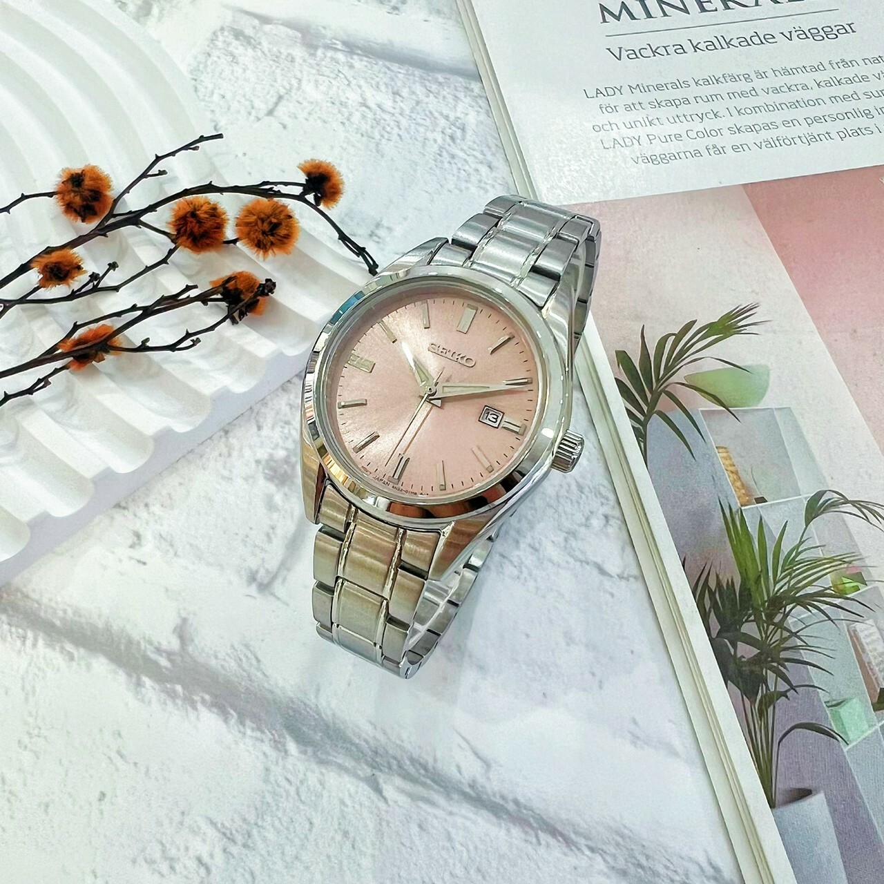 【SEIKO 精工】CS 系列城市簡約女錶 6N22-00K0P 29.8mm 現代鐘錶