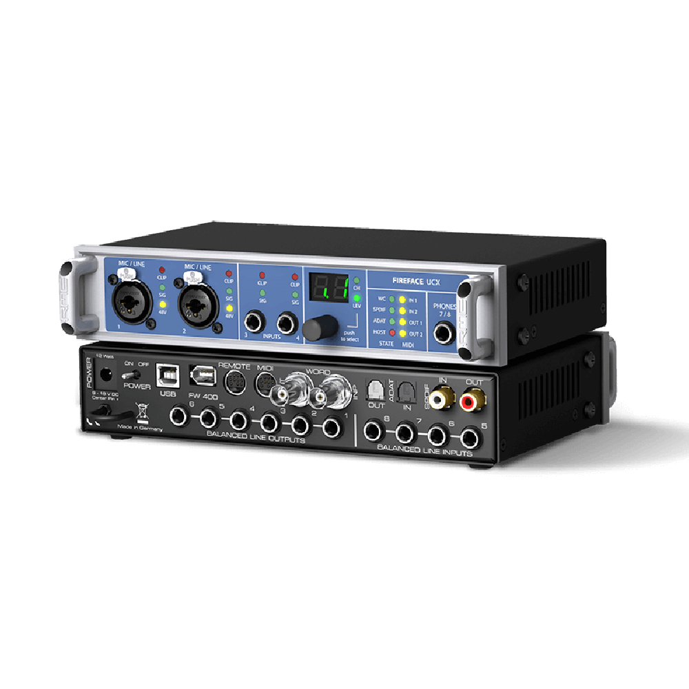 RME RME / Fireface UCX USB/Firewire錄音介面 第 3 張圖片｜三峽錄音 / 音響