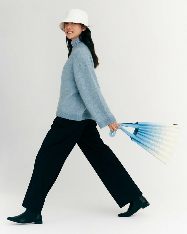 PLEATSMAMA Shoulder Bag GRADATION