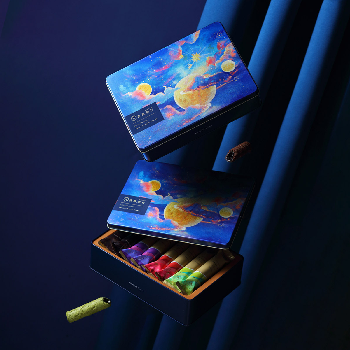 青鳥旅行 - 漫步星瀚綜合真巧蛋捲禮盒16入