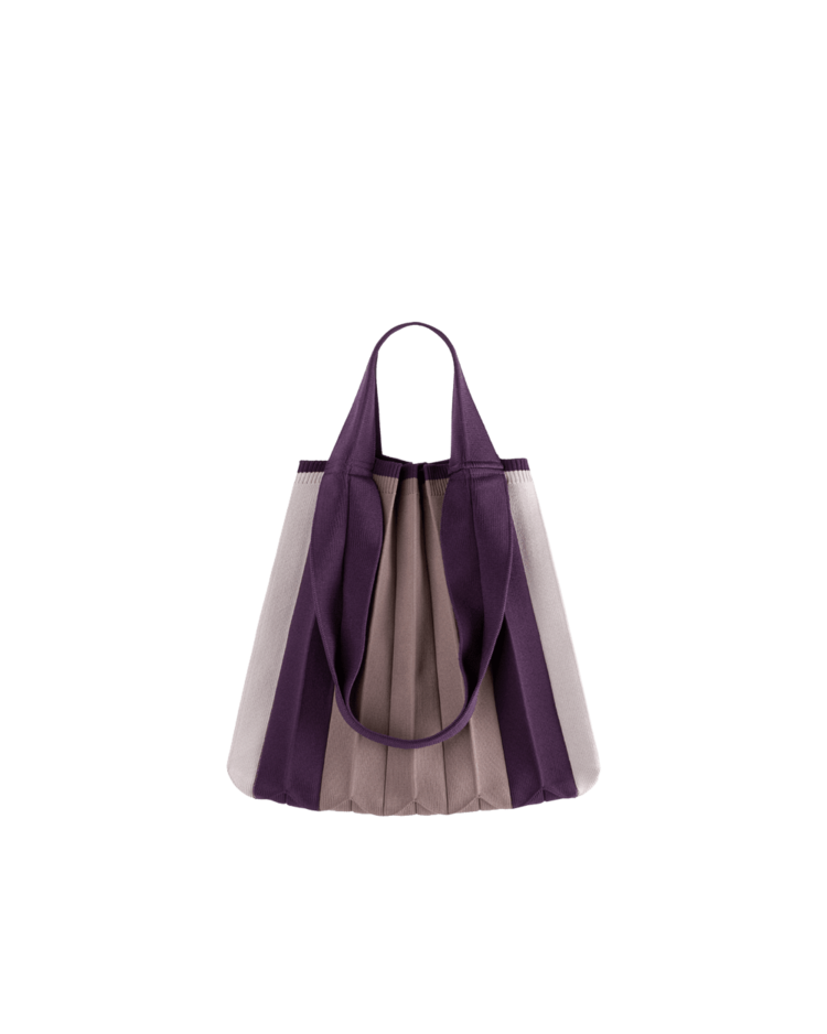 PLEATSMAMA 2 WAY SHOPPER BAG VERTICAL