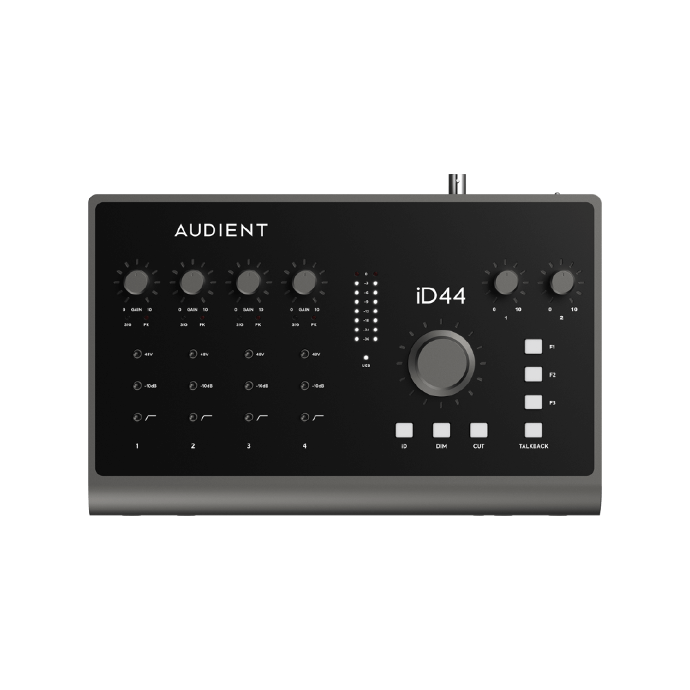 Audient Audient／iD44 USB 2.0數位錄音介面 台灣代理公司貨三年保固 — 三峽錄音 / 音響｜YA! 玩音樂