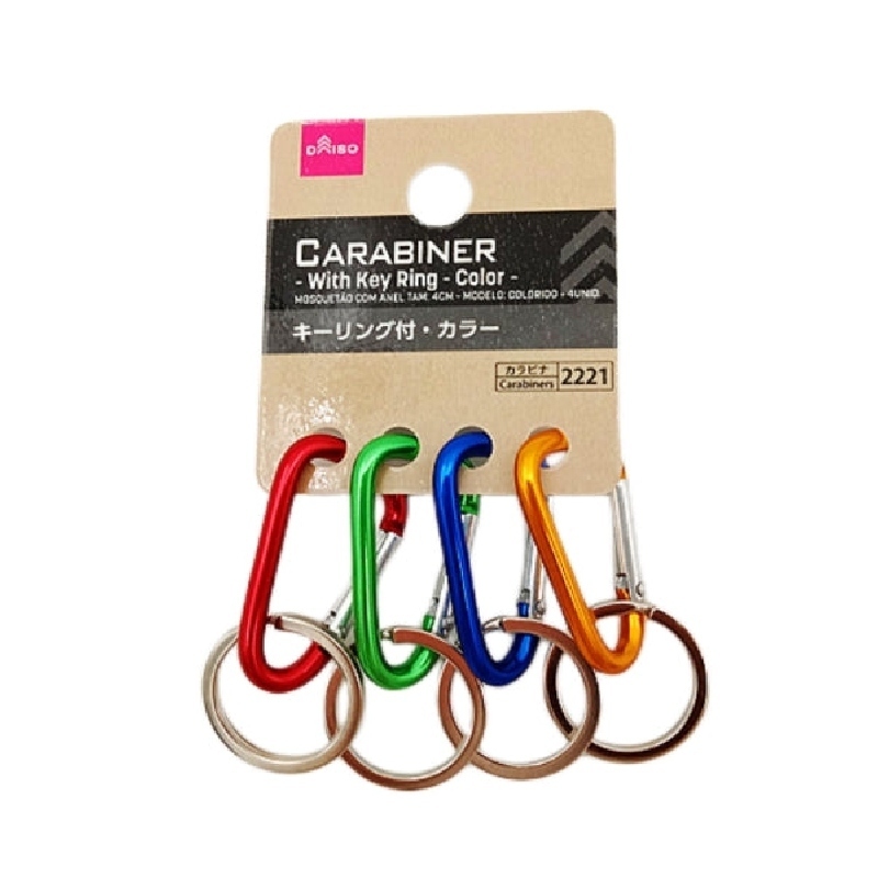 勾環/彩色 4cm 4入