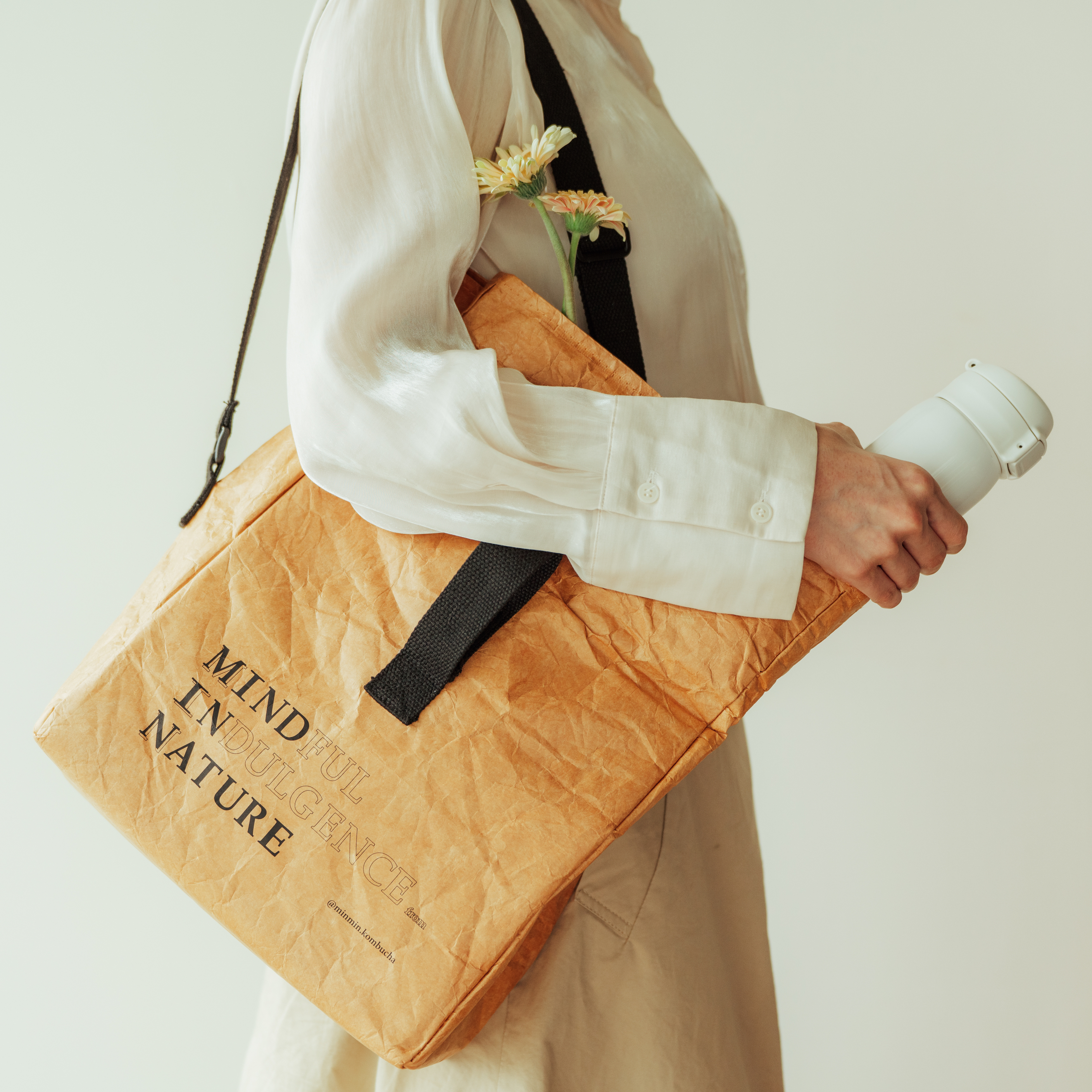 茗茗茶香檳｜CARRY MIN BAG 茗享生活包（保冷、購物、收納皆宜）