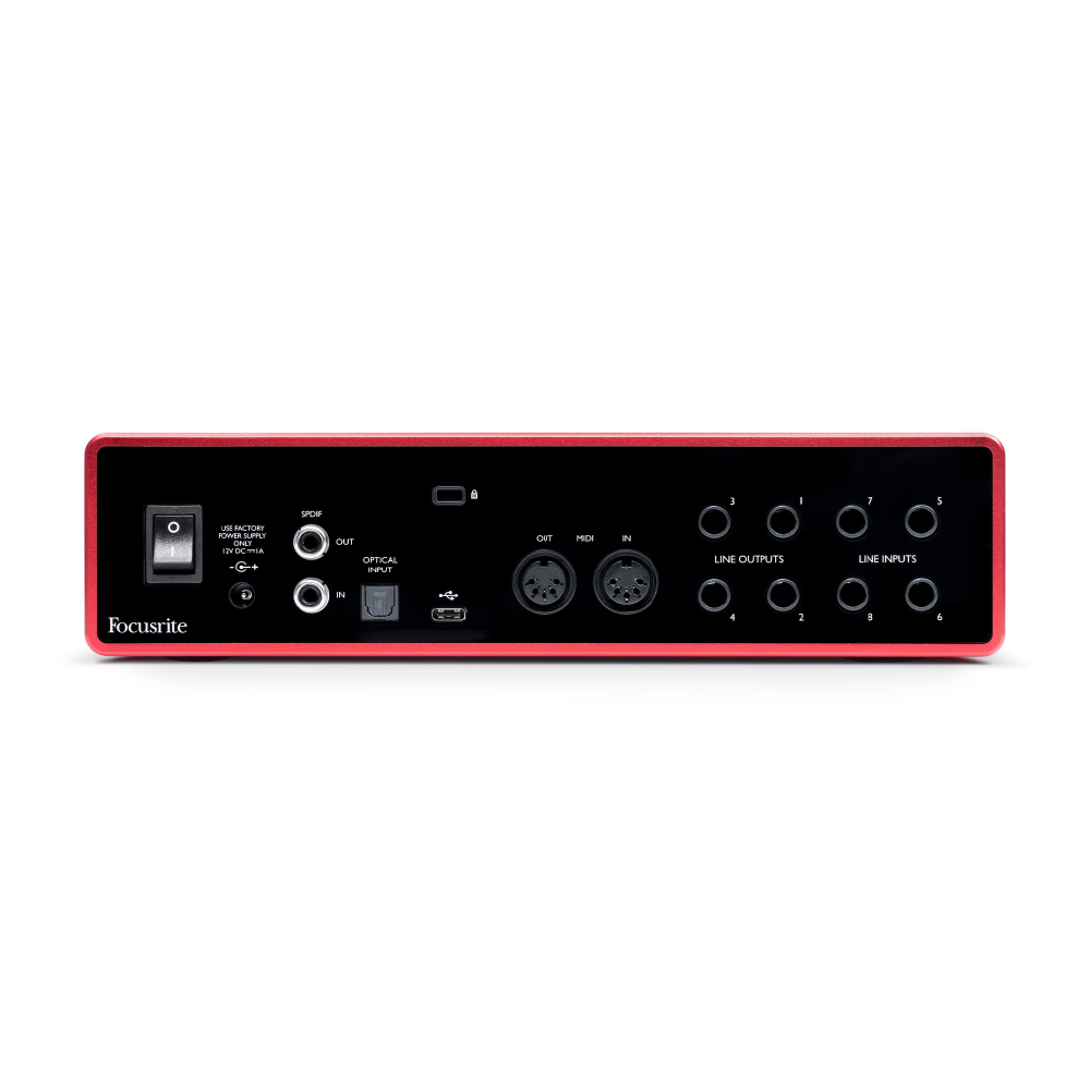Focusrite Focusrite / Scarlett 18i8 (第三代)USB2.0錄音介面 第 4 張圖片｜三峽錄音 / 音響