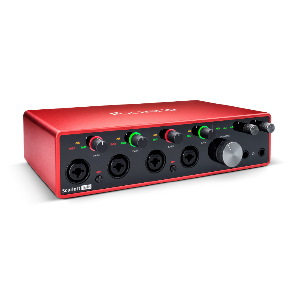 Focusrite Focusrite / Scarlett 18i8 (第三代)USB2.0錄音介面 第 2 張圖片｜三峽錄音 / 音響