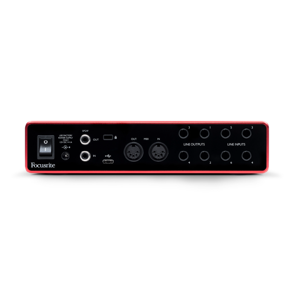 Focusrite Focusrite / Scarlett 8i6 (第三代)USB2.0錄音介面 第 4 張圖片｜三峽錄音 / 音響