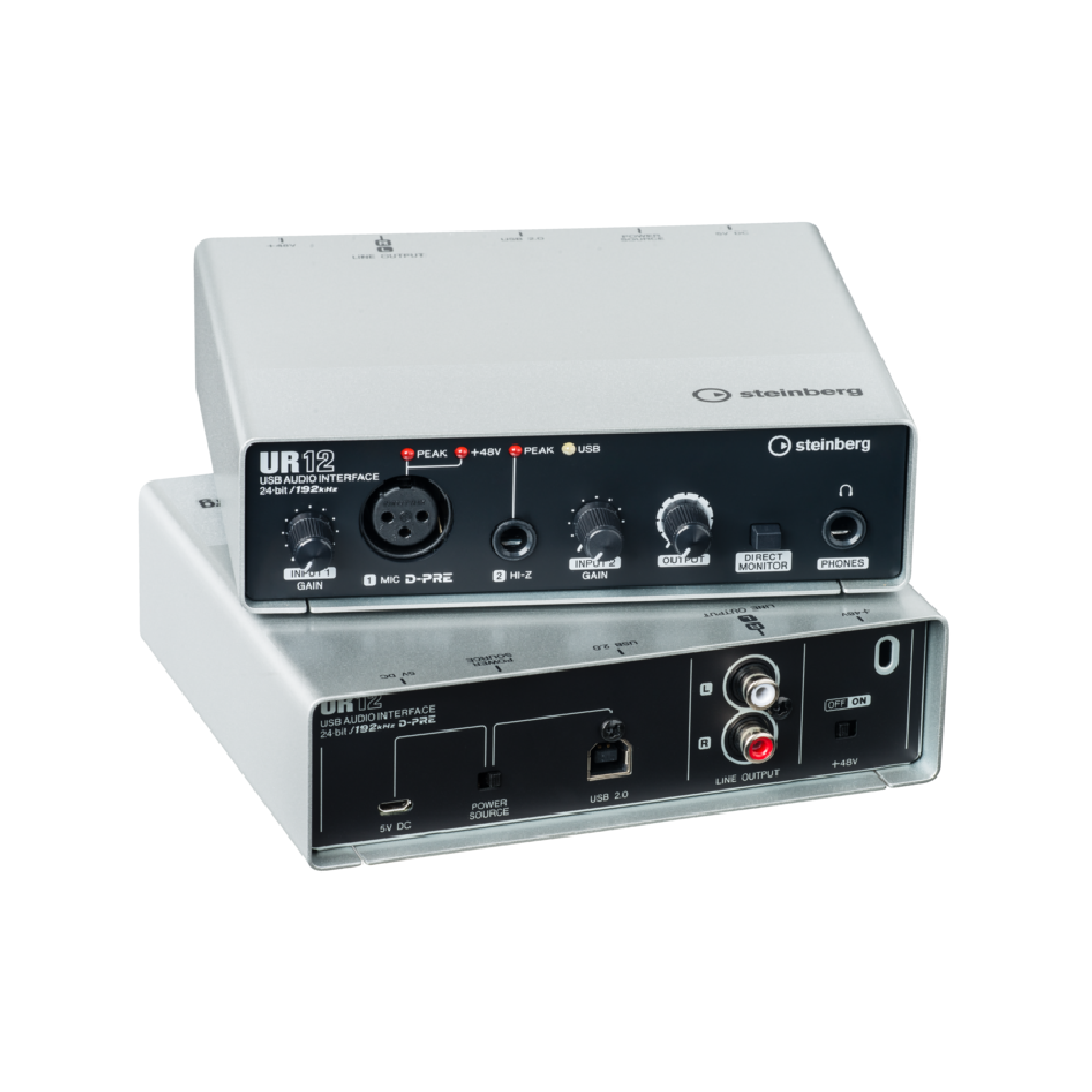 Steinberg Steinberg / UR-12 USB錄音介面 第 3 張圖片｜三峽錄音 / 音響