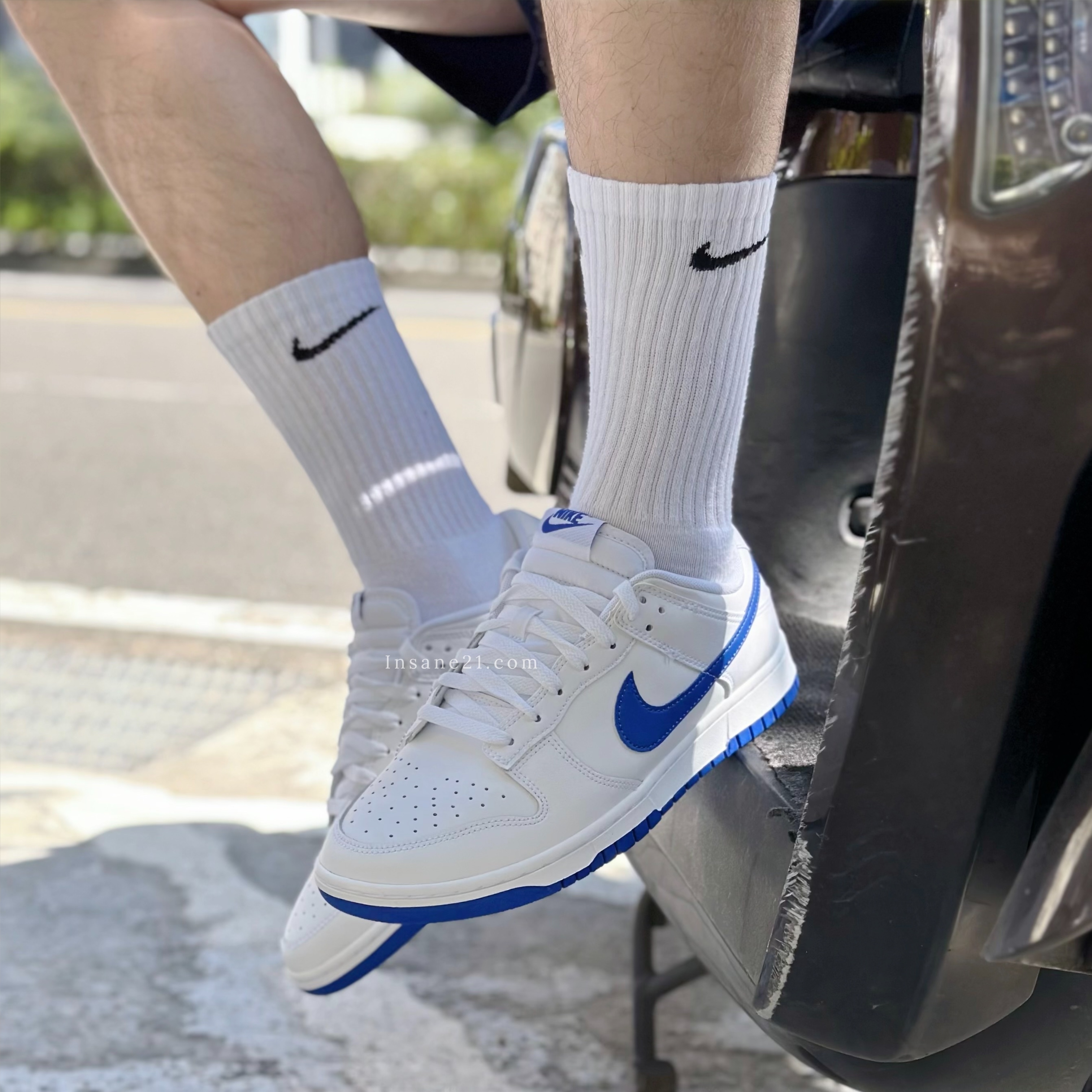 NIKE DUNK LOW WHITE HYPER ROYAL 皇家藍DV0831-104