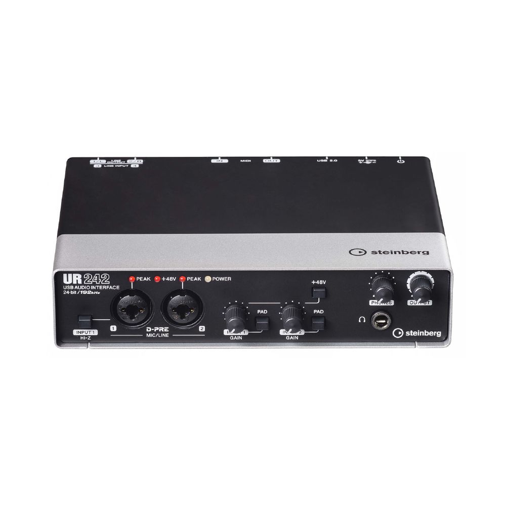 Steinberg Steinberg / UR-242 USB錄音介面 — 三峽錄音 / 音響｜YA! 玩音樂