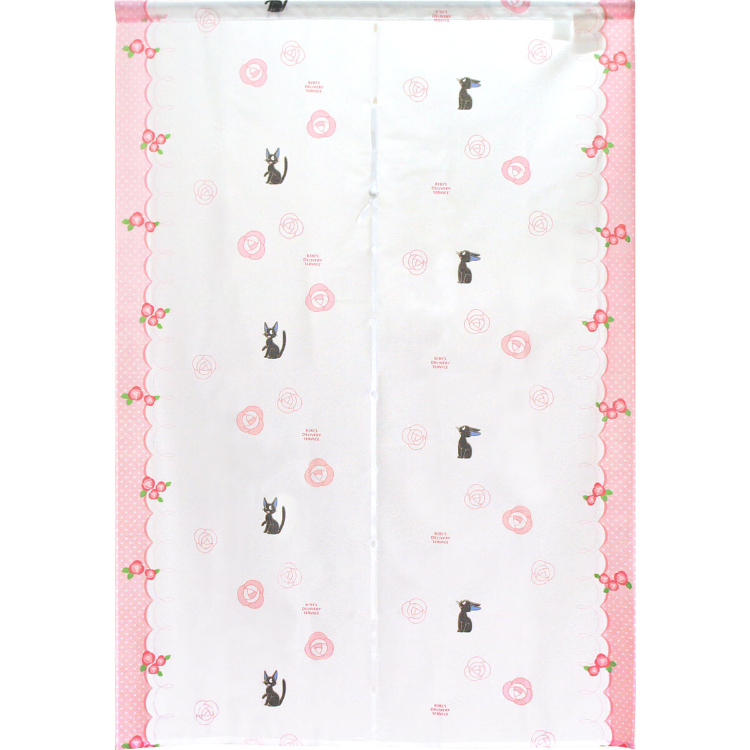 吉卜力魔女宅急便門簾 90 x 120 cm 吉吉 #CM23D-10247