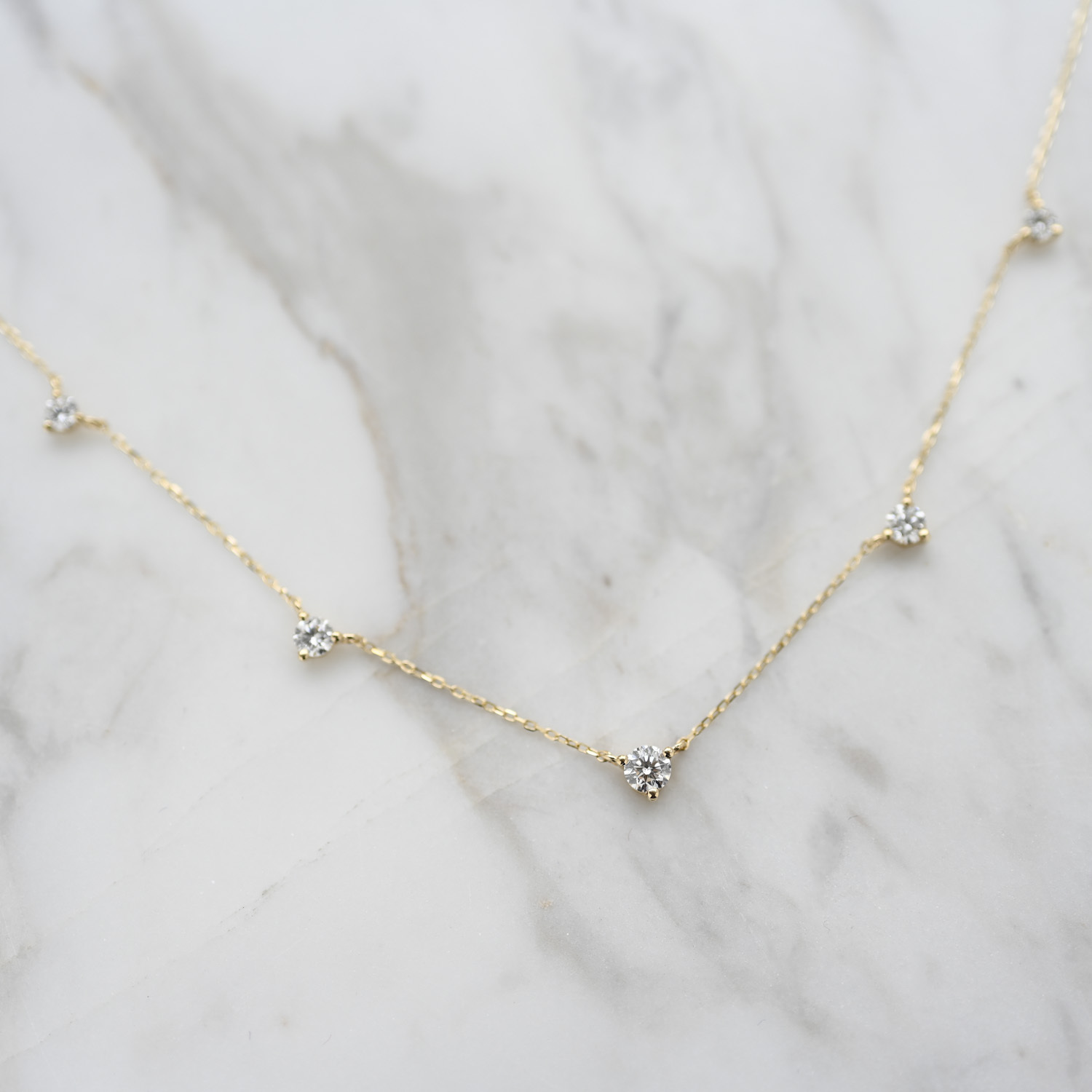 18K GypsophilaGrande Diamond Necklace